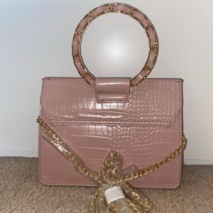 Never worn pink evening bag